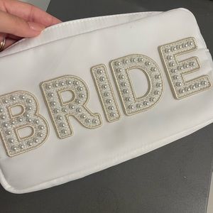 stoney clover bride makeup bag